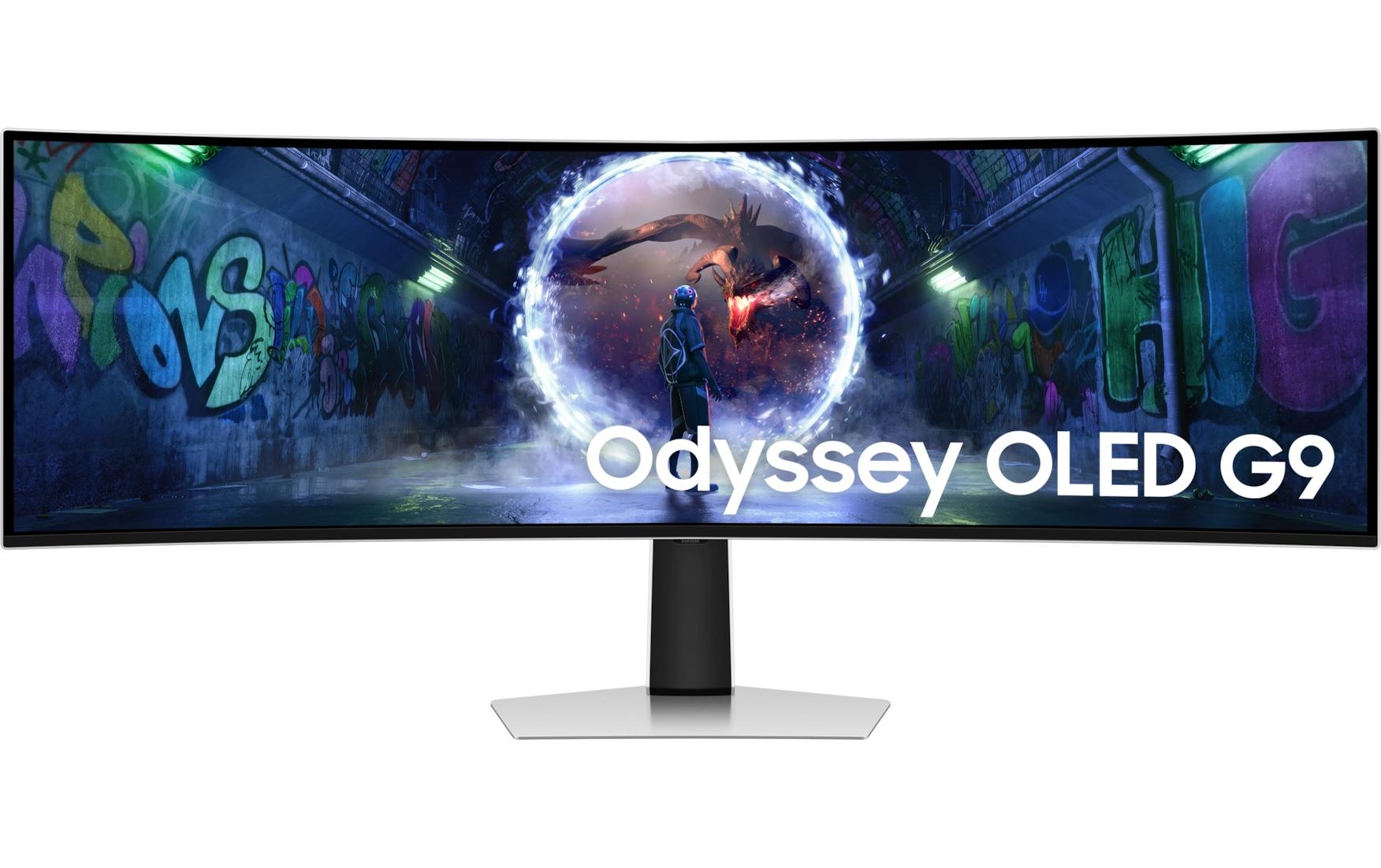 Samsung Odyssey G9 S49DG934SU – 49" Curved, 5120 × 1440 (DQHD), OLED, 240 Hz
