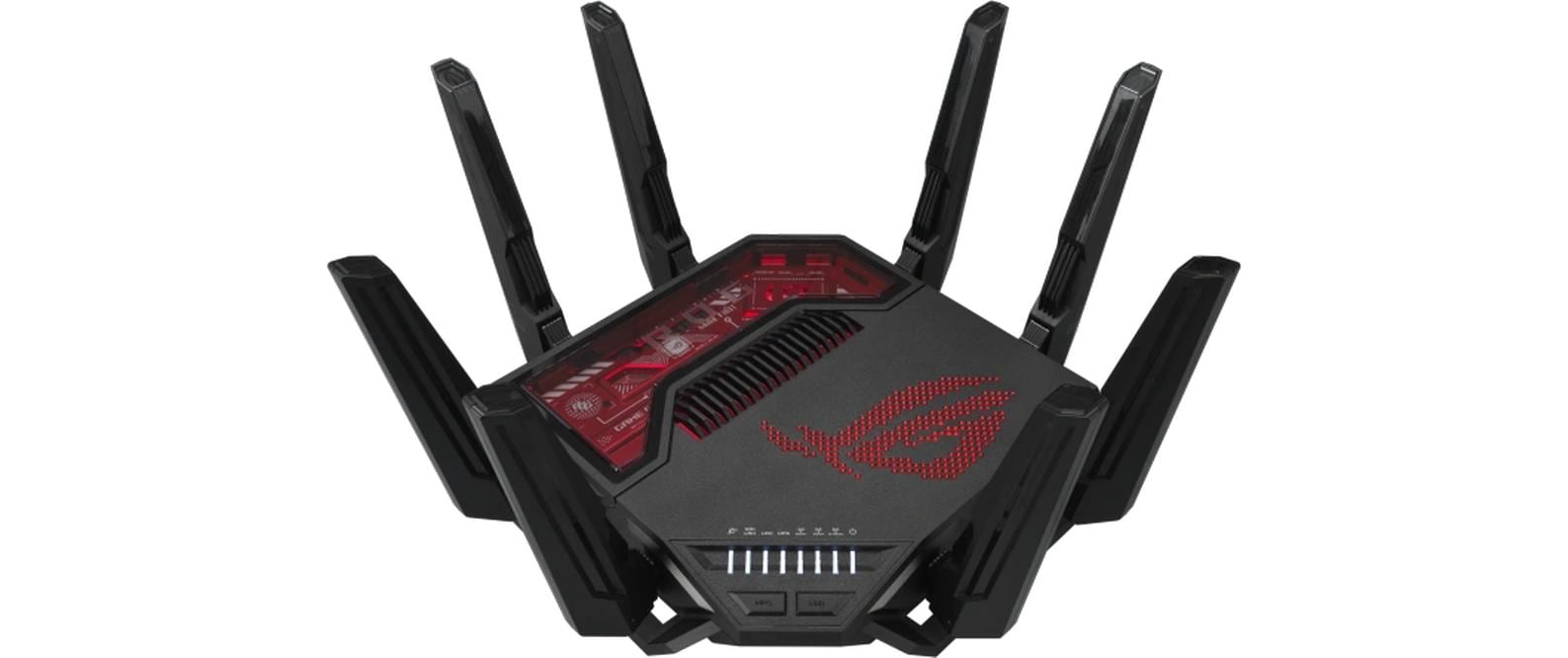 ASUS ROG Rapture GT-BE19000 Tisch-Router – Wi-Fi 7, Ethernet – Netzstrom 110–240 V