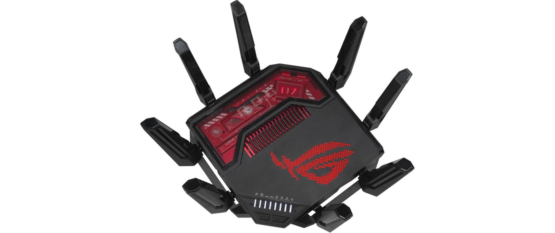 ASUS ROG Rapture GT-BE19000 Tisch-Router – Wi-Fi 7, Ethernet – Netzstrom 110–240 V