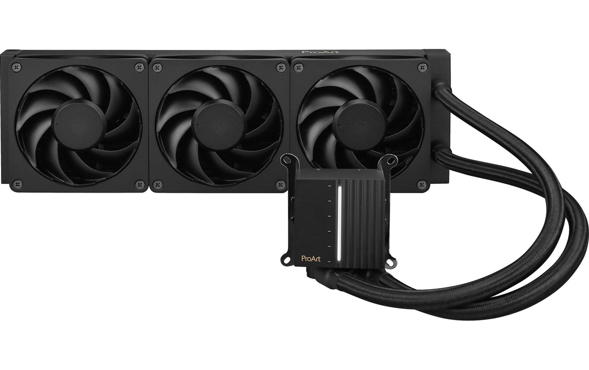 ASUS ProArt LC 360 – Flüssigkeitskühlung – 360 mm, 3×120 mm, 800–2200 U/min, für AM4, AM5, LGA 1700 und andere