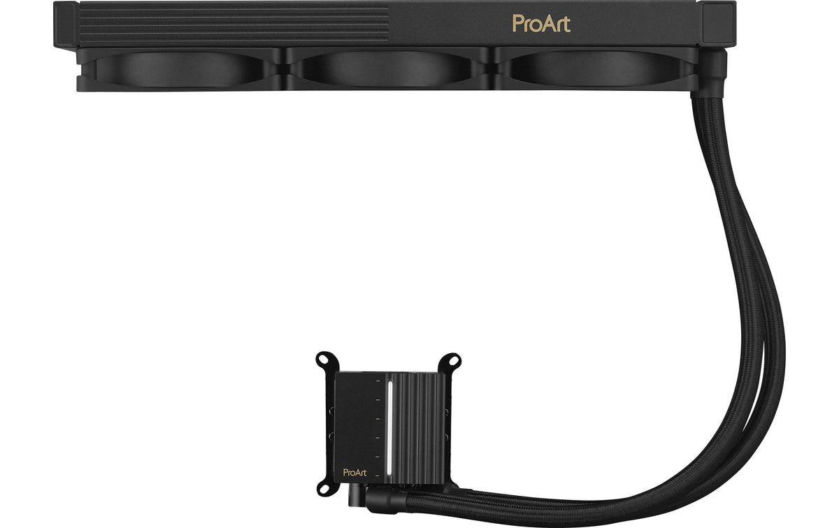 ASUS ProArt LC 360 – Flüssigkeitskühlung – 360 mm, 3×120 mm, 800–2200 U/min, für AM4, AM5, LGA 1700 und andere