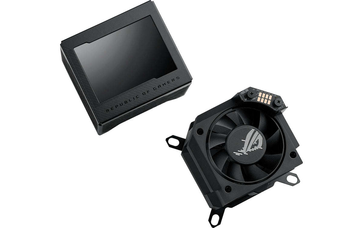 ASUS ROG RYUJIN III WB – Wasserblock – für LGA 1700, AM4, AM5 und andere, 89×89×107 mm, Schwarz