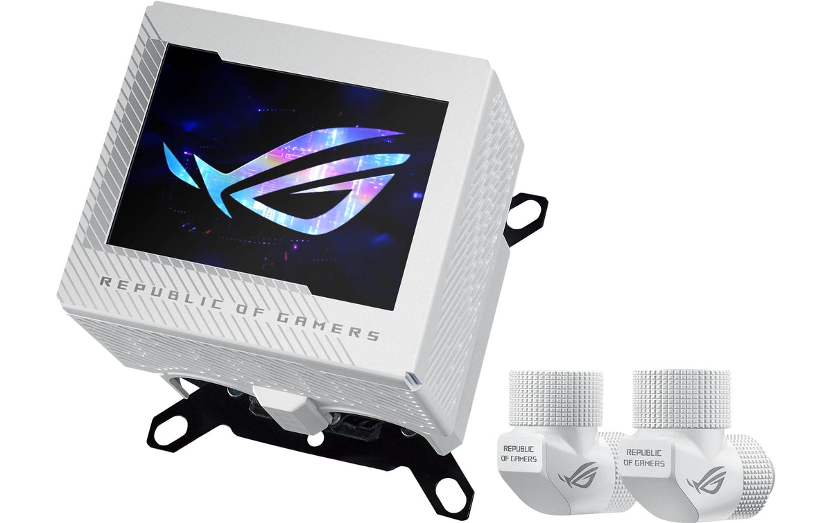 ASUS ROG RYUJIN III WB WHT – Wasserblock – für LGA 1700, AM4, AM5 und andere, Weiss