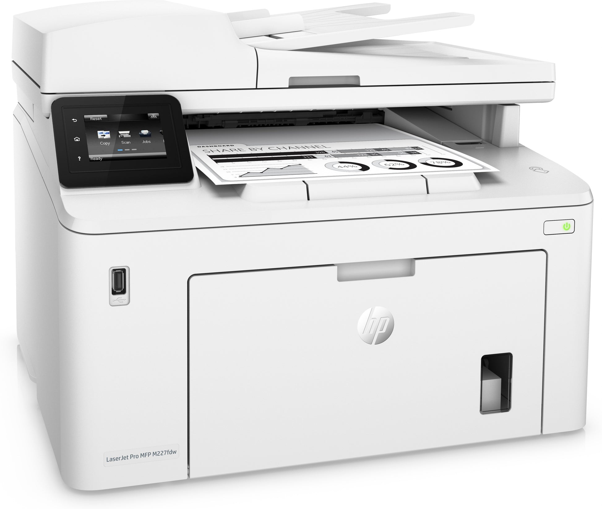 HP LaserJet Pro M227 fdw – S/W Laser-MFP A4, 4-in-1 – WLAN – Duplex