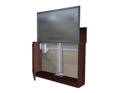 DSS Premium 5 – Motorisierter Displayständer, bis 66", VESA 900×740, bis 70 kg, schwarz