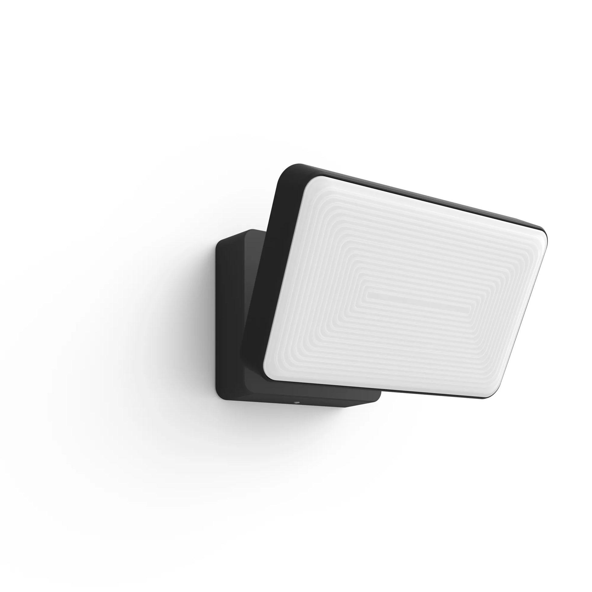 Philips by Signify Philips Hue Aussenwandleuchte – ZigBee – für Philips Hue – schwenkbar, dimmbar – Schwarz – Metall