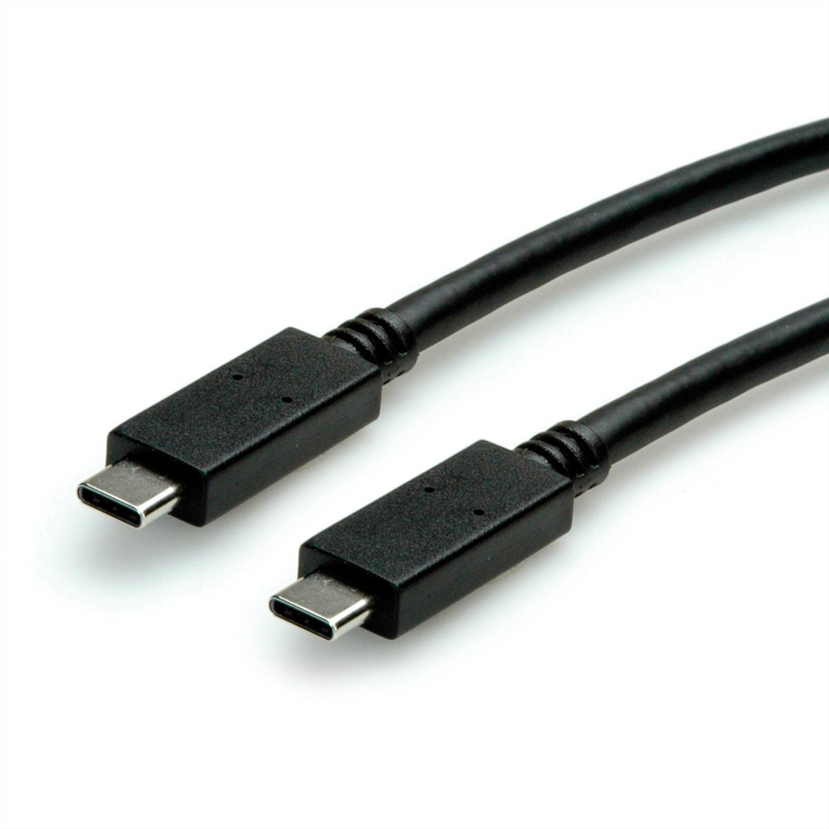VALUE USB-C auf USB-C Kabel – USB 3.2 Gen 2 (10 Gbit/s) – 1 m – PD 100 W – Weiss