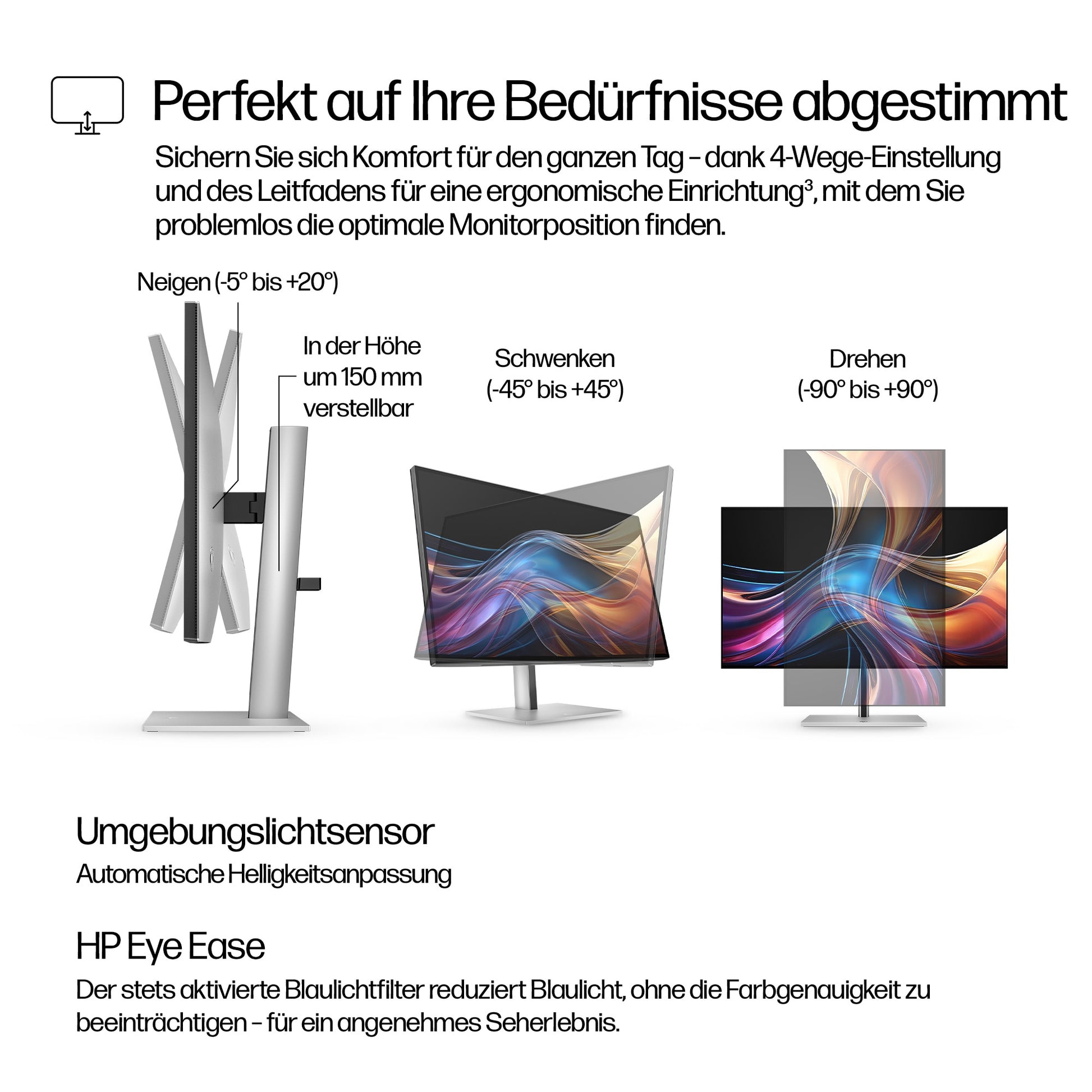 HP Series 7 Pro 727pq – Monitor, 27" 2560 × 1440 (WQHD)