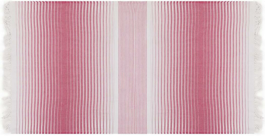 Foutastic Strandtuch – 90 × 180 cm, Fuchsie, 100% Baumwolle, 114 g/m²
