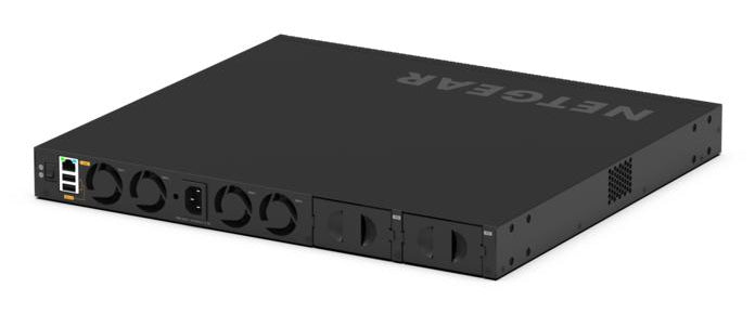 NETGEAR MSM4332-100NES – Managed L3 Switch – 28× RJ‑45 (2,5G/10G), 4× SFP28, PoE++ (4PPoE), PoE-Budget 2520 W