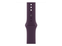 Apple Plum Sport Band – Armband – für Apple Watch 46 mm, Pflaume, M/L, Polymer