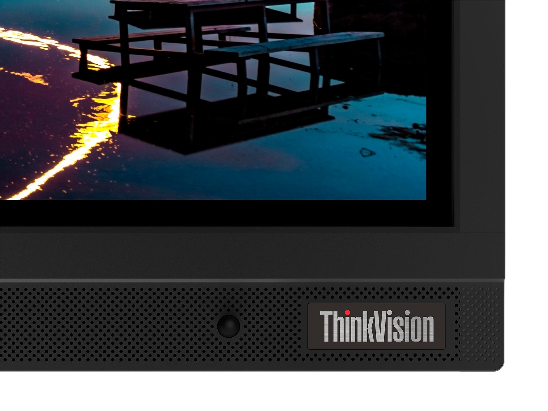 Lenovo ThinkVision T86 – 85,8" Touch, 3840 × 2160 (4K), VA, Webcam, LAN