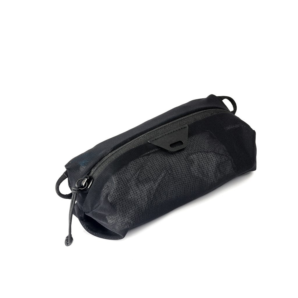 Peak Design Ultraleichter Mesh-Packwürfel – durchsichtig, Reissverschluss – 1 l, 180×60×80 mm – schwarz
