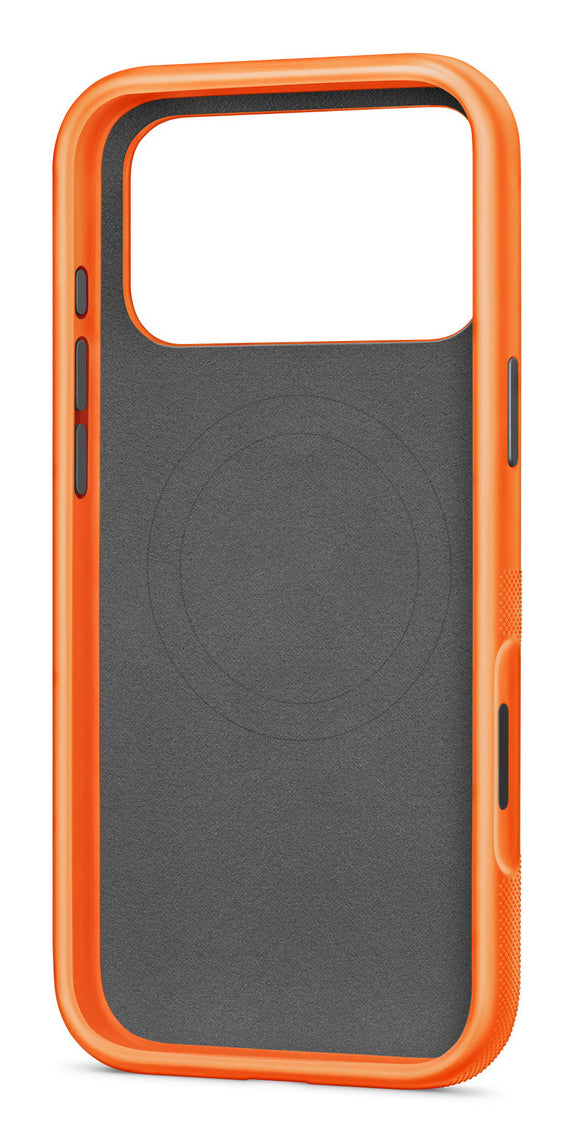 Apple Beats Rugged Backcover – für Apple iPhone 17 Pro Max, MagSafe, Mikrofaser+Polymer, Sierra Orange