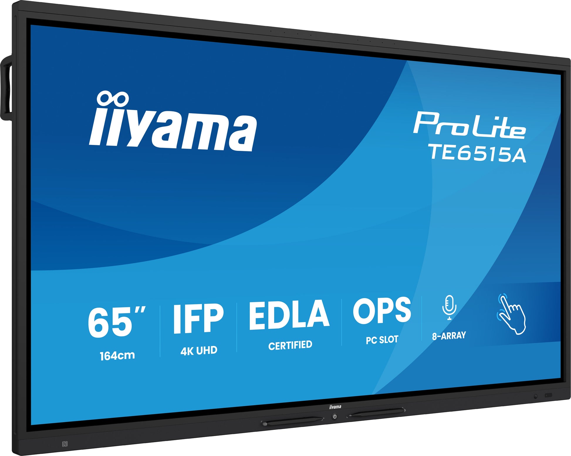 iiyama Stylisches IFP 65" UHD 4K Touch – 550 cd/m²