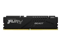 Kingston Technology Kingston Fury Beast – Arbeitsspeicher – 16 GB DDR5 6400 MT/s CL32, 288-poliger DIMM, Schwarz, EXPO