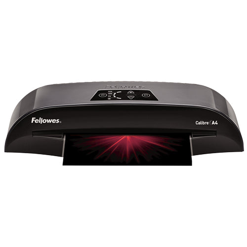 Fellowes Calibre Laminiergerät A4 – 2 Rollen, bis 250 µm, Aufheizzeit 1 Min., 500 mm/min, Anthrazit
