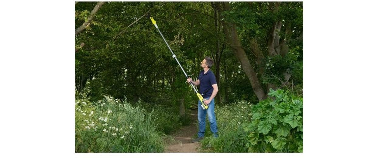 Ryobi RY18PLA-0 Akku-Teleskopastschere – 18 V – Schnittbreite 32 mm – Solo – ONE+