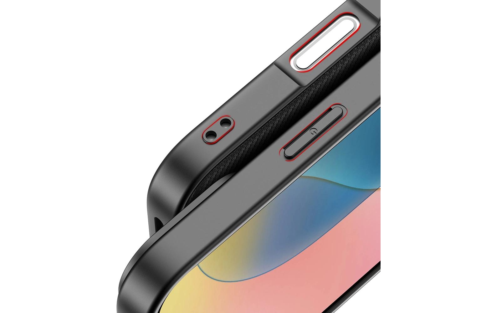 Nevox – Backcover StyleShell NYLO – für Apple iPhone 16 – schwarz – Nylon