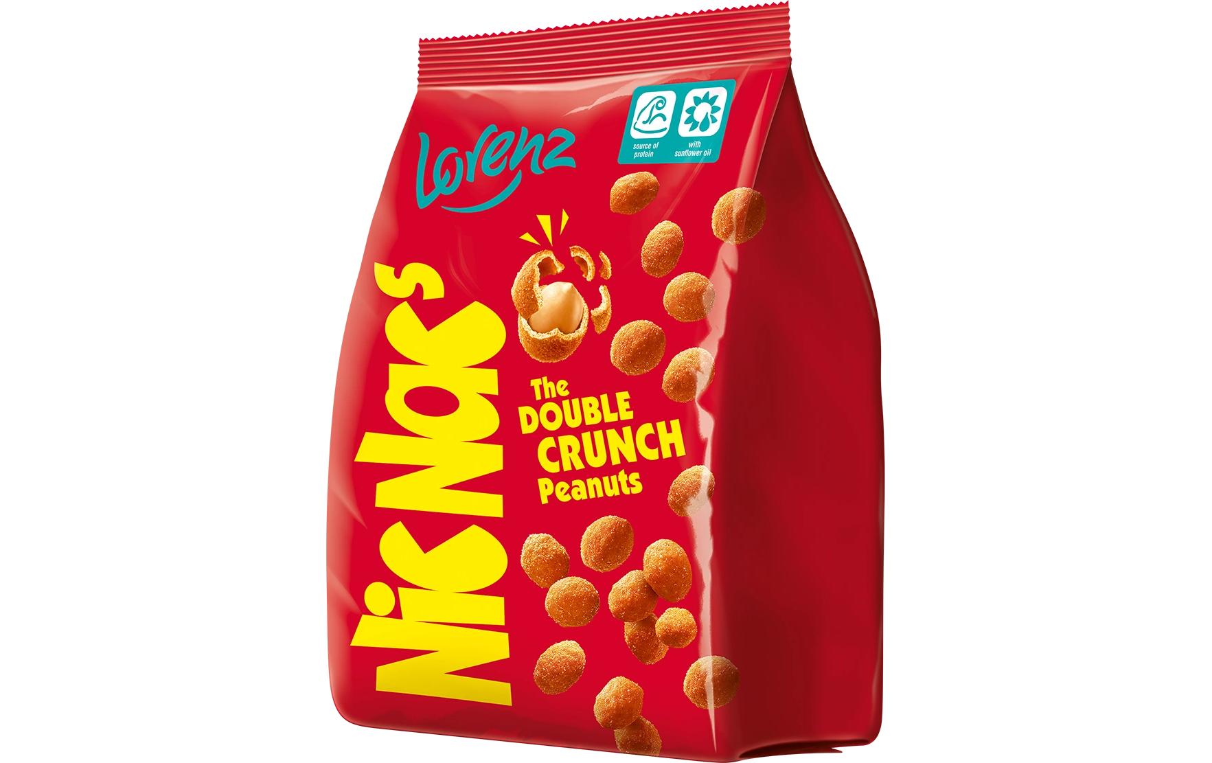 Lorenz Nic Nac's Erdnüsse – knusprig & pikant – 800 g