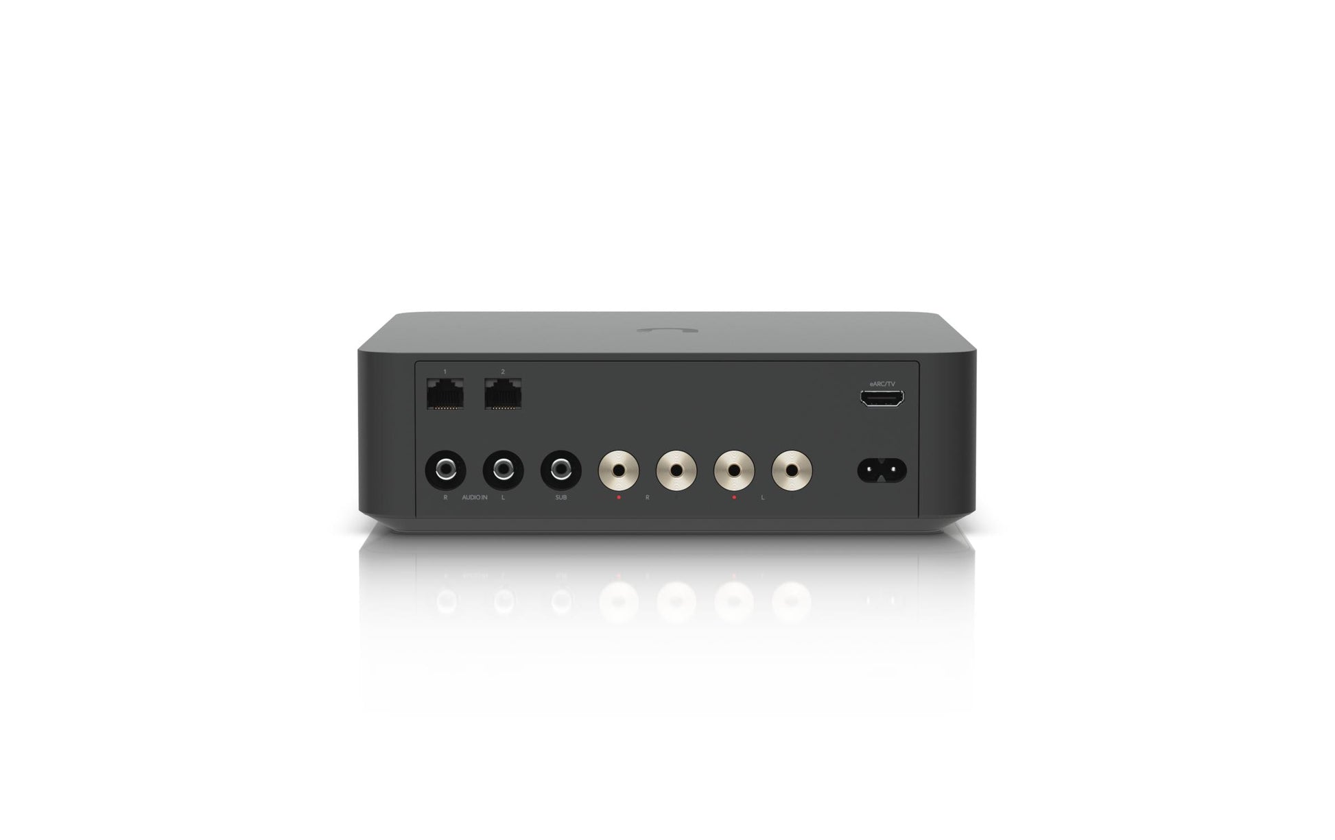 Ubiquiti 135357 – Stereo-Vollverstärker, 2×130 W (8 Ω), RCA, Bananenstecker, schwarz