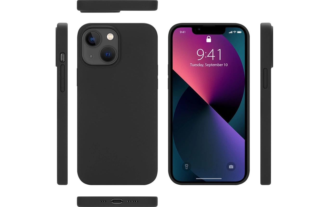 Nevox – Backcover StyleShell Shock – für Apple iPhone 16 Plus – schwarz – Silikon