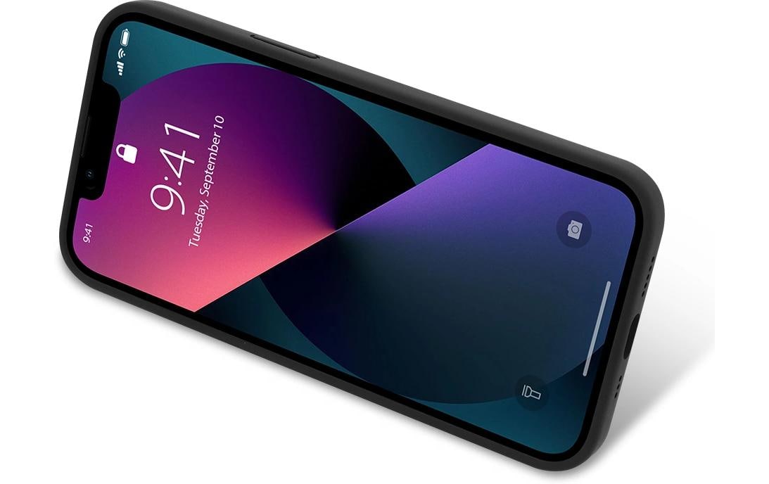 Nevox – Backcover StyleShell Shock – für Apple iPhone 16 Plus – schwarz – Silikon