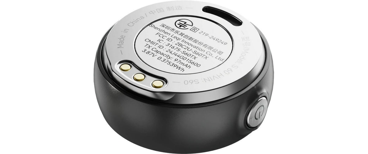 SmallRig S60 Ansteckmikrofon Set – USB-C, Kabellos, 24 Bit/48 kHz, für iPhone 15 Serie/Android, Schwarz