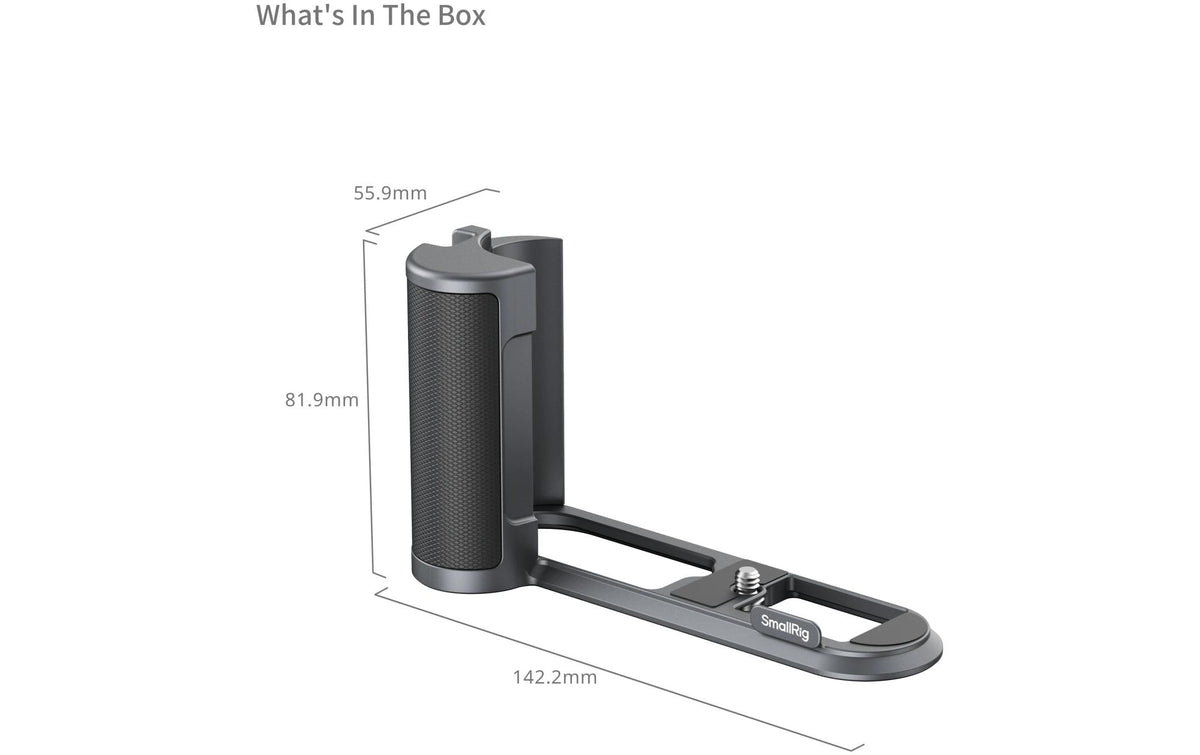 SmallRig L-Form Montageplatte – für Leica Q3 – Schwarz