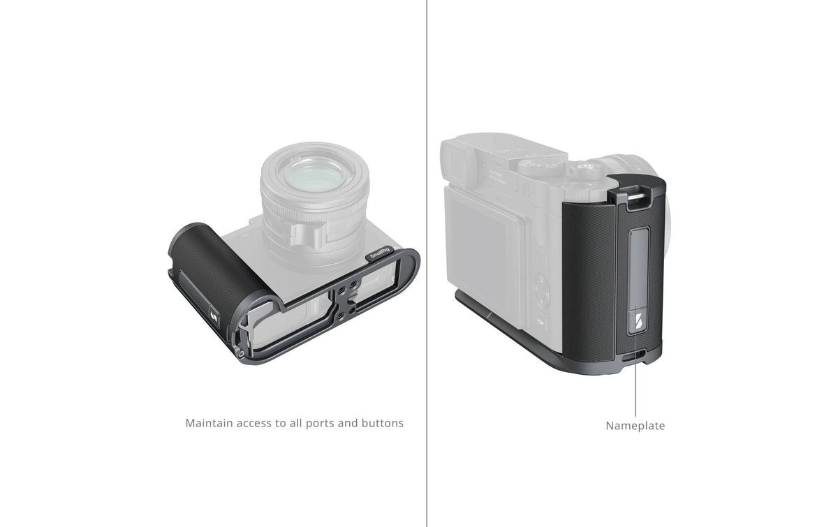 SmallRig L-Form Montageplatte – für Leica Q3 – Schwarz
