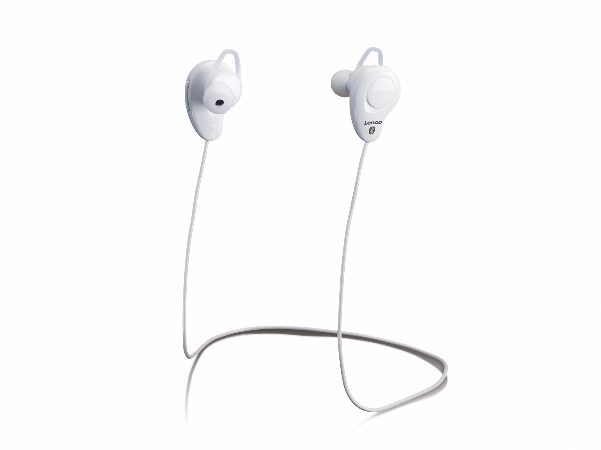 Lenco EPB-015 TWS In-Ear – Stereo, Weiss, BT 4.2