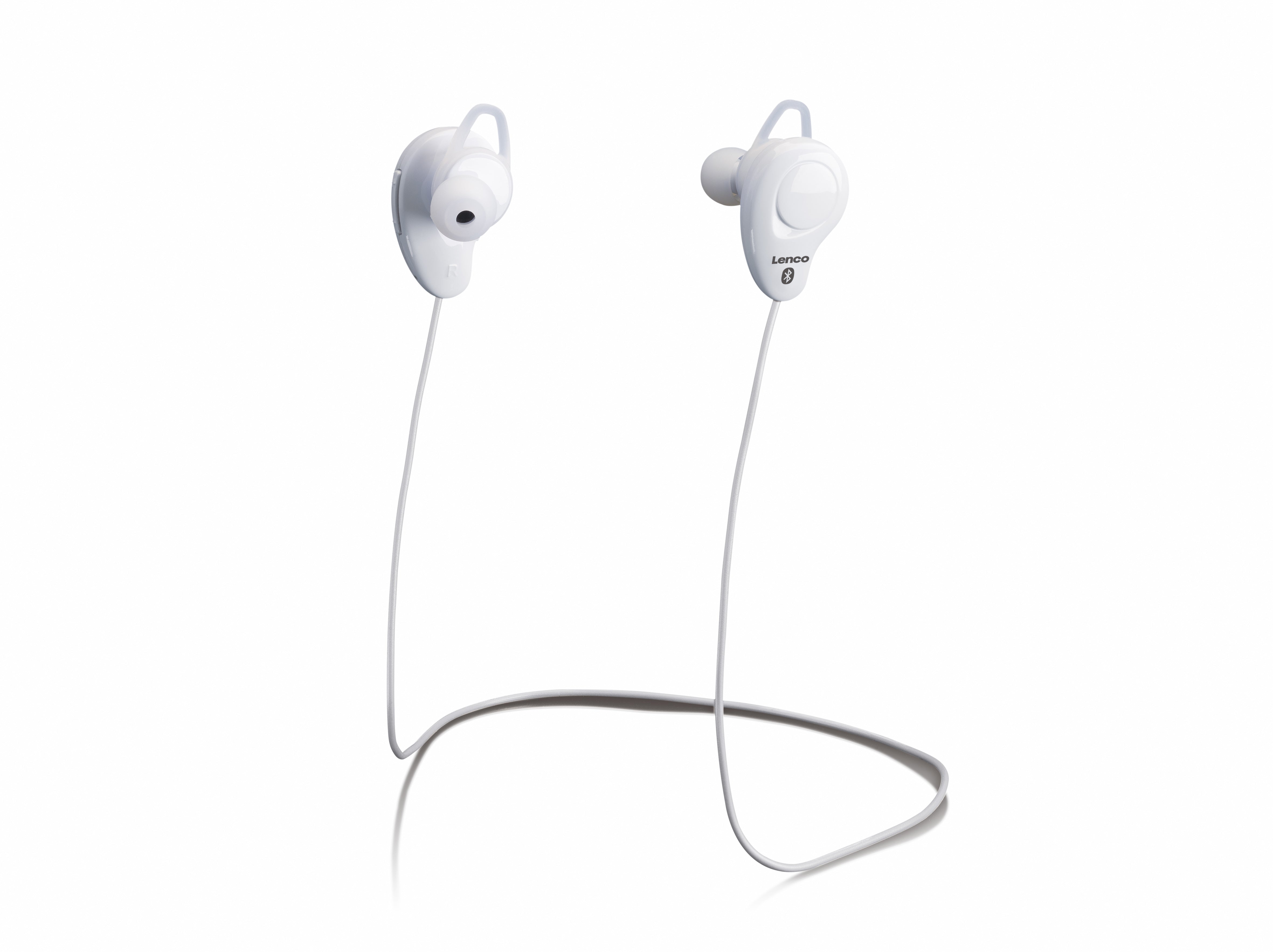 Lenco EPB-015 TWS In-Ear – Stereo, Weiss, BT 4.2