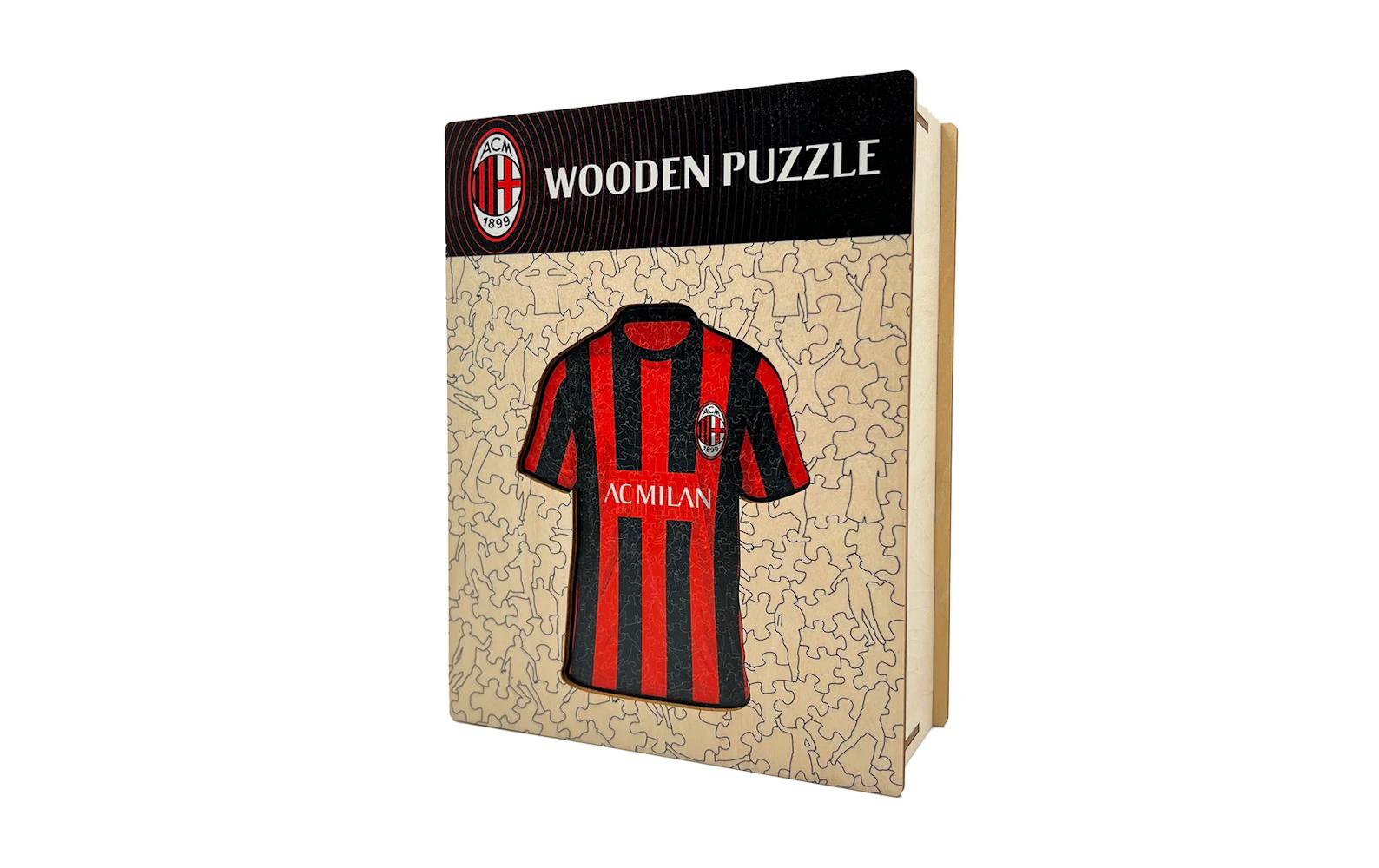 Iconic Puzzles Puzzle AC Milan Trikot – 270 Teile – 30 × 38 cm – ab 10 J.