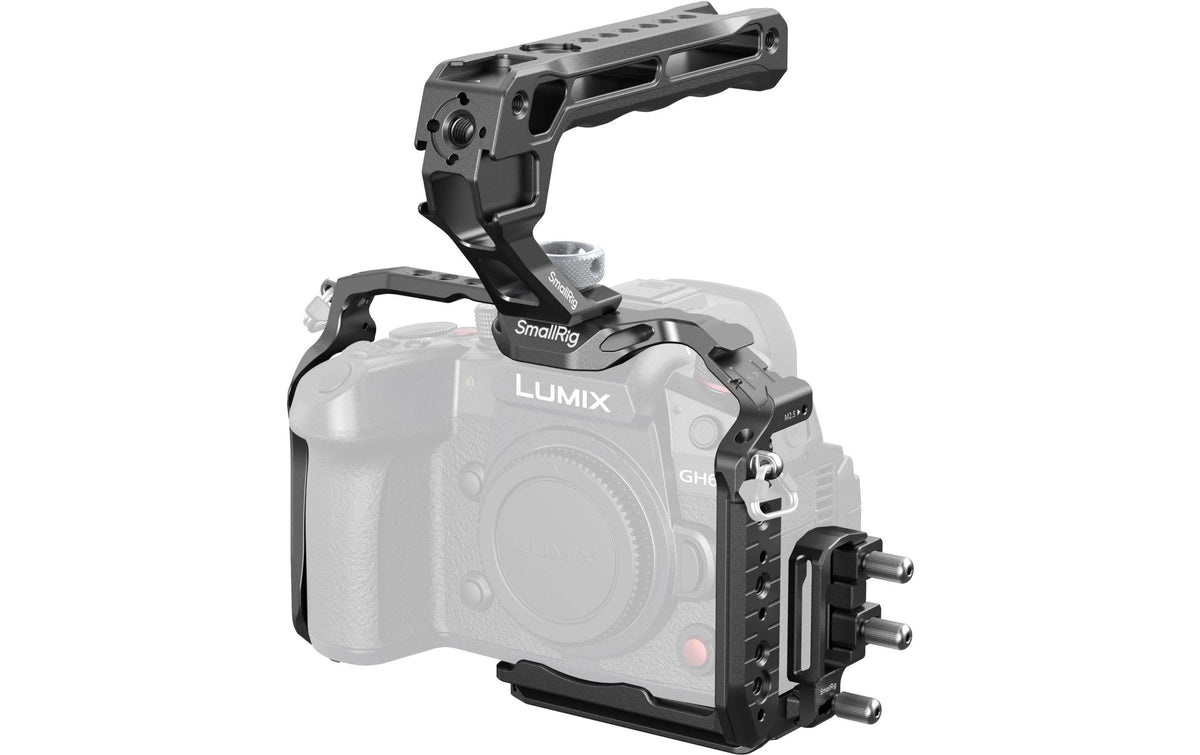 SmallRig HawkLock 4825 Käfig – Schnellverschluss, Aluminium – für Panasonic LUMIX GH7, GH6