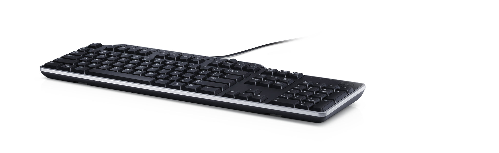 Dell KB522 – Tastatur, kabelgebunden (USB-A), US-Layout (EN), Fullsize (mit Ziffernblock), schwarz