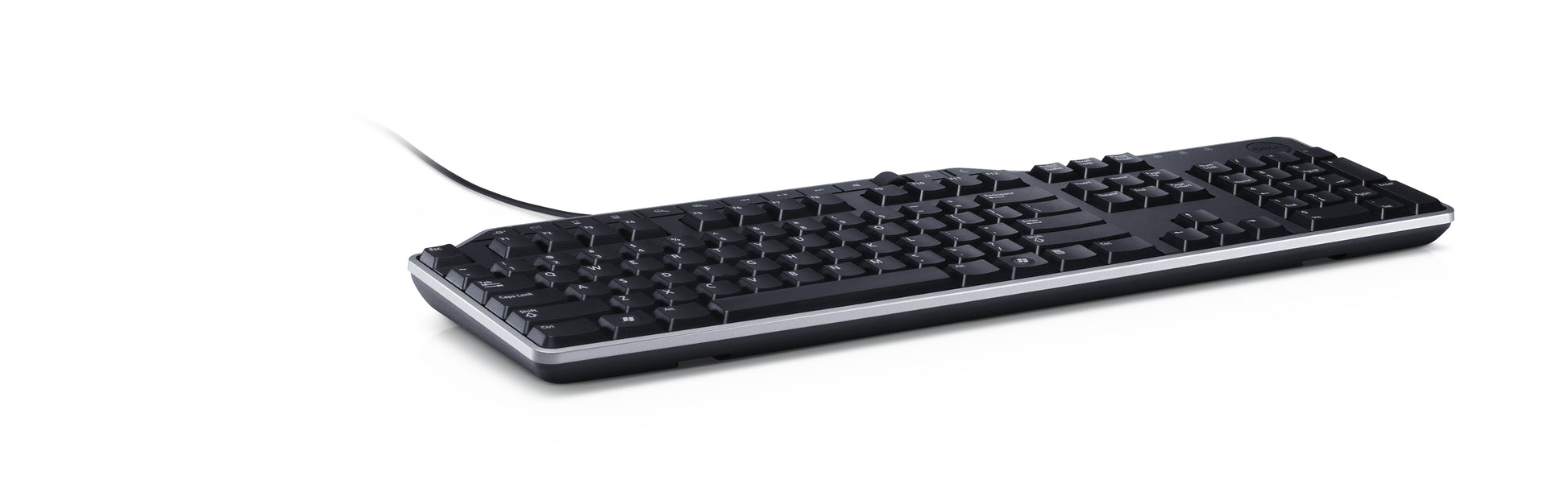 Dell KB522 – Tastatur, kabelgebunden (USB-A), US-Layout (EN), Fullsize (mit Ziffernblock), schwarz