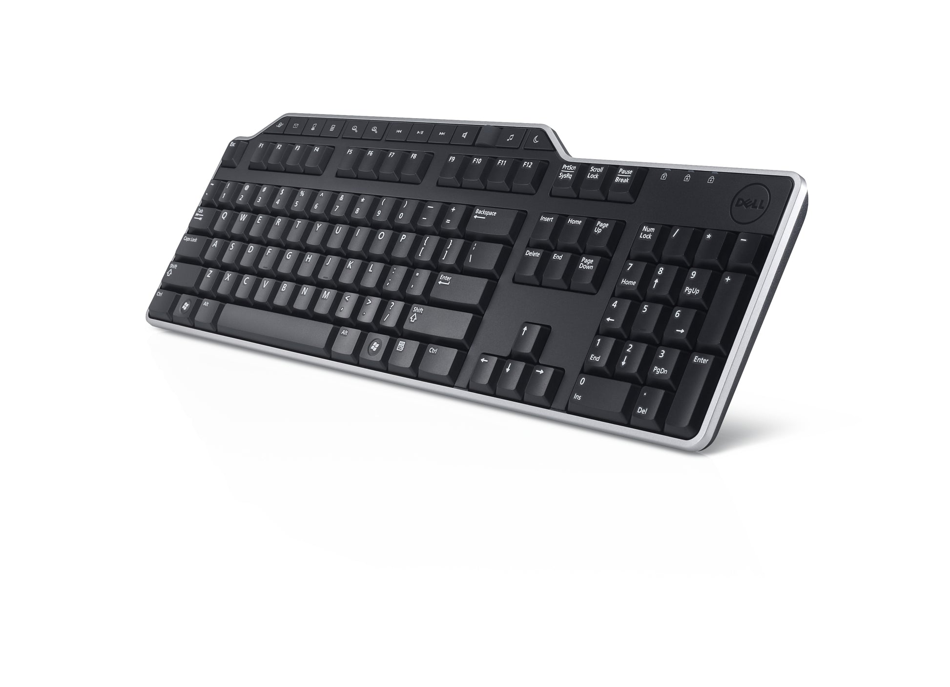 Dell KB522 – Tastatur, kabelgebunden (USB-A), US-Layout (EN), Fullsize (mit Ziffernblock), schwarz