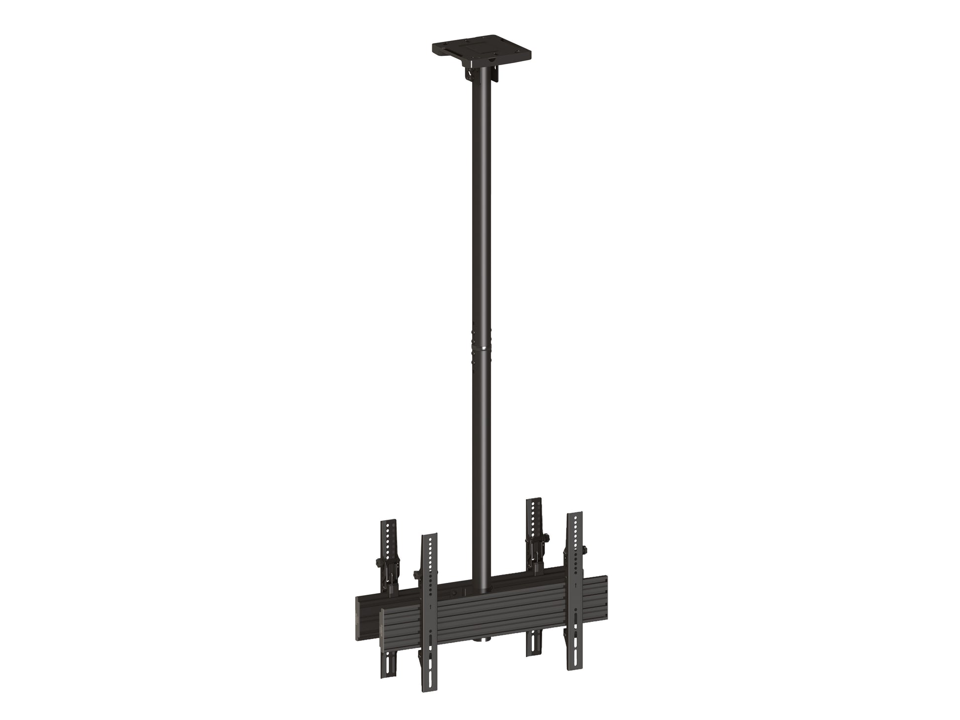 Multibrackets Pro MBC1UX2 – Deckenhalterung, für 2 Displays, neigbar, bis 65", VESA 600×400, bis 100 kg