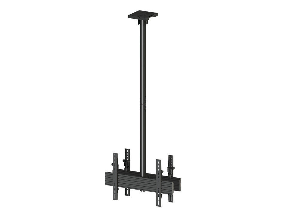 Multibrackets Pro MBC1UX2 – Deckenhalterung, für 2 Displays, neigbar, bis 65", VESA 600×400, bis 100 kg