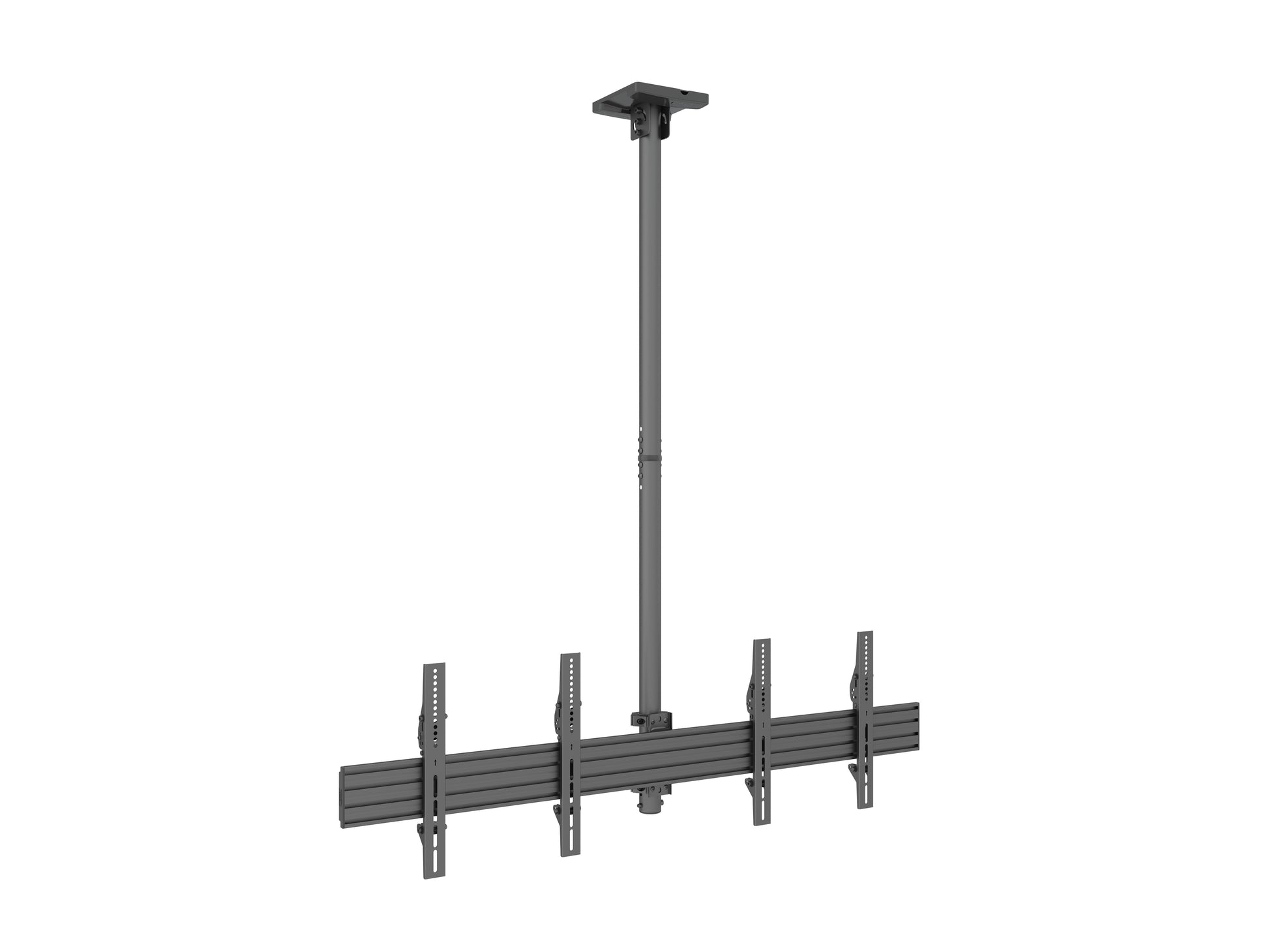 Multibrackets Pro MBC2X1U – Deckenhalterung, bis 65", VESA 600×400, bis 50 kg, schwarz