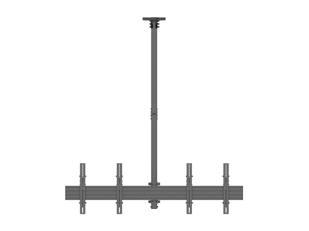 Multibrackets Pro MBC2X1U – Deckenhalterung, bis 65", VESA 600×400, bis 50 kg, schwarz