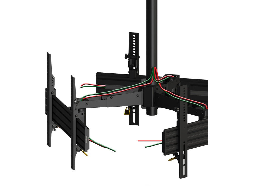 Multibrackets Pro MBC3U – Wandhalterung, neigbar, bis 65", bis 90 kg, schwarz