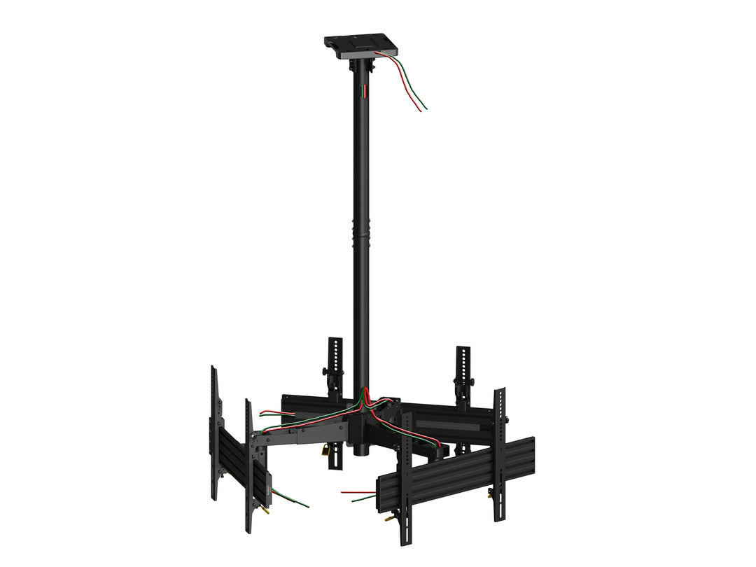 Multibrackets Pro MBC3U – Wandhalterung, neigbar, bis 65", bis 90 kg, schwarz