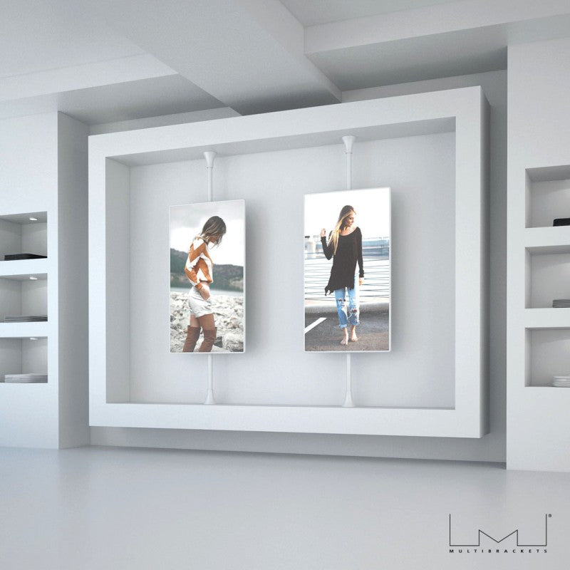 Multibrackets Pro BD Ständer 3620 – Displayständer, drehbar, bis 65", VESA 100×100, bis 30 kg, schwarz