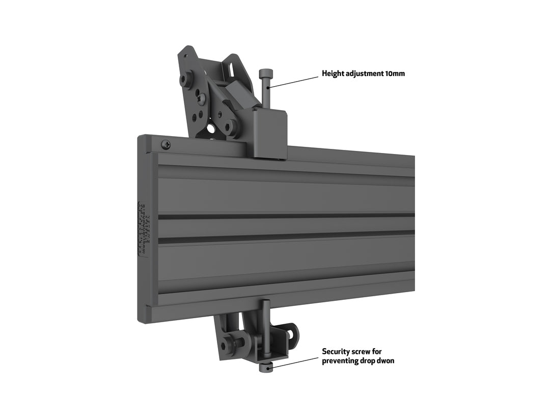 Multibrackets Pro MBC1U – Deckenhalterung, fix, bis 42", VESA 100×100, bis 50 kg, schwarz