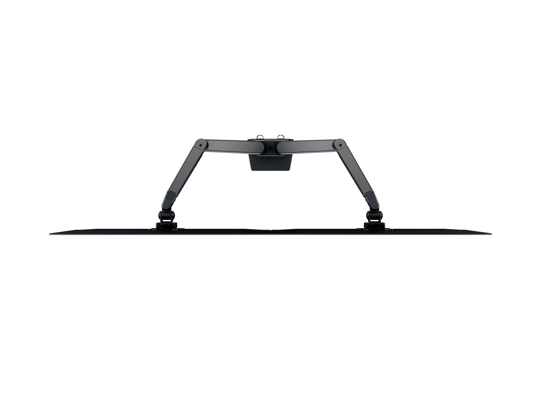 Multibrackets Tischständer Duo 3965 – Tischhalterung, Dual, bis 32", VESA 100 × 100 mm, 10 kg, Drehbar, Schwarz