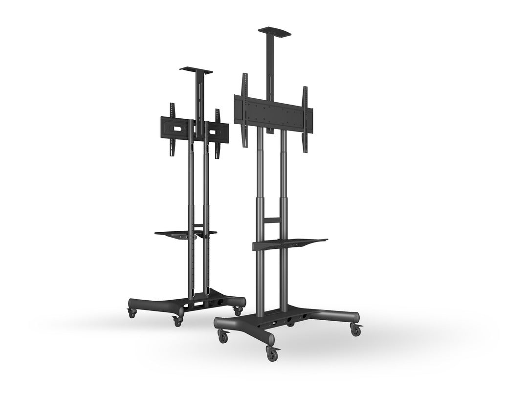 Multibrackets TV-Trolley Basic 180 Schwarz – Maximale Bildschirmgrösse 2,03 m, Kabelführung