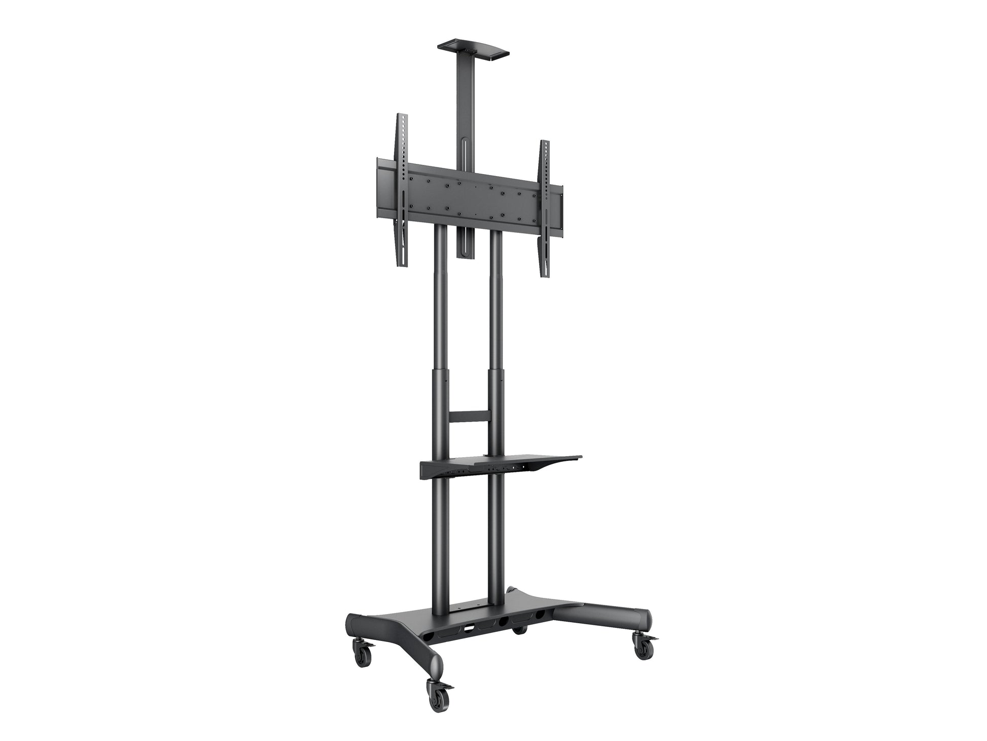 Multibrackets TV-Trolley Basic 180 Schwarz – Maximale Bildschirmgrösse 2,03 m, Kabelführung
