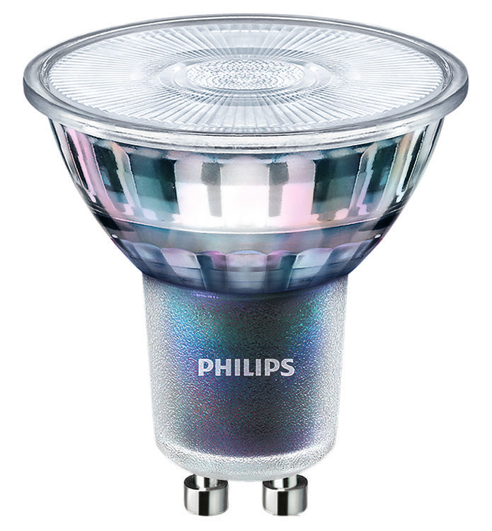 Philips LED-Leuchtmittel GU10 – 375 lm, 5,5 W, Warmweiss 3000 K, 36°, dimmbar – MASTER LED ExpertColor