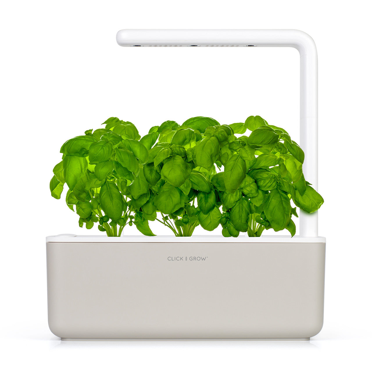 Click & Grow Smart Garden 3 – Wassertank 1,2 l, integrierte Beleuchtung & automatische Bewässerung – Beige